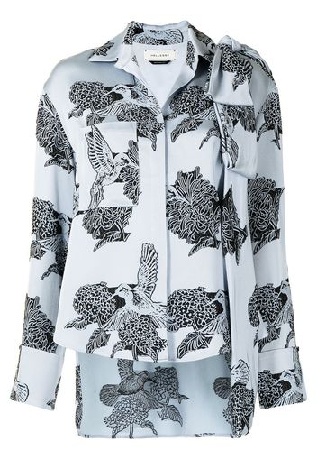 Hellessy Legacy hummingbird-motif shirt - Blu