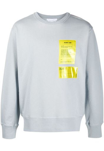 logo patch sweatshirt