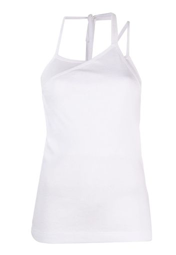 asymmetric straps tank top