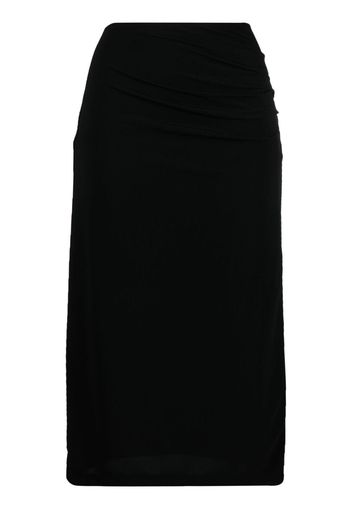 Helmut Lang twist skirt - Nero