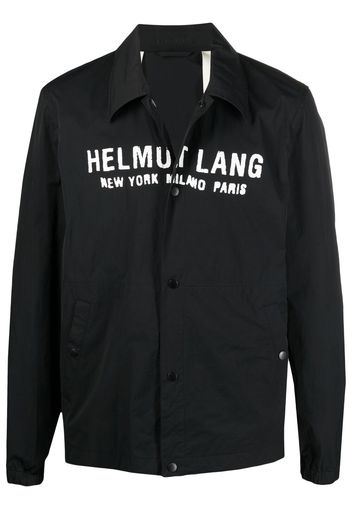 Helmut Lang Camicia con stampa - Nero