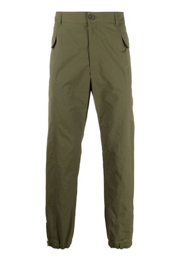 Helmut Lang Pantaloni slim a vita alta - Verde