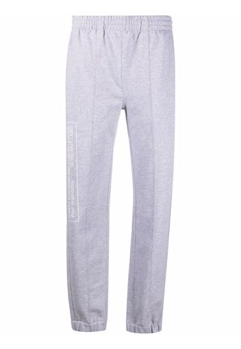 Helmut Lang School track pants - Grigio