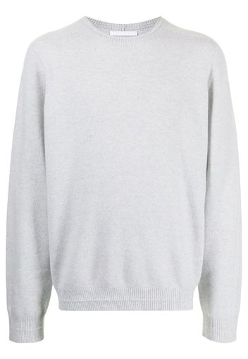 Helmut Lang crew-neck cashmere jumper - Grigio