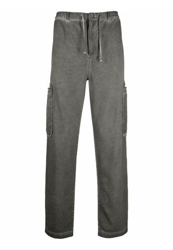 Helmut Lang cargo track pants - Verde