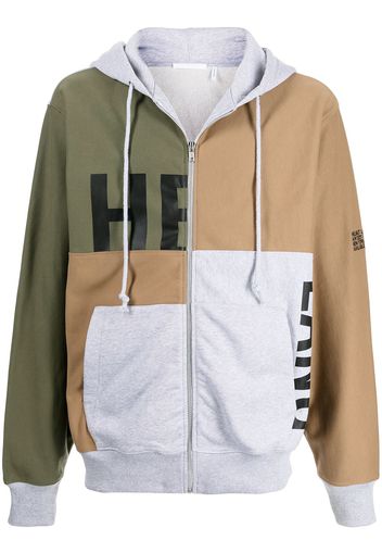 Helmut Lang Felpa con cappuccio - Multicolore