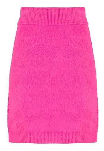 Helmut Lang textured knit pencil skirt - Rosa