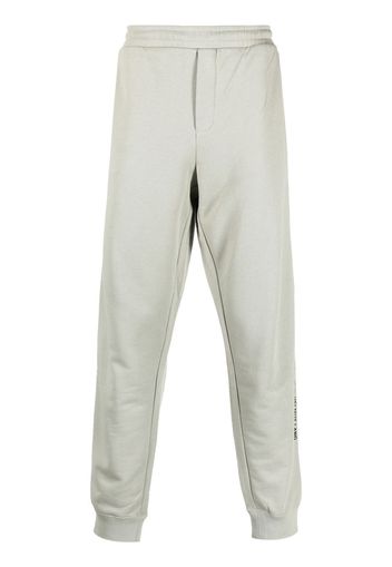 Helmut Lang logo-print track pants - Verde