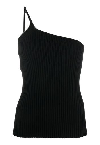 Helmut Lang Top monospalla - Nero