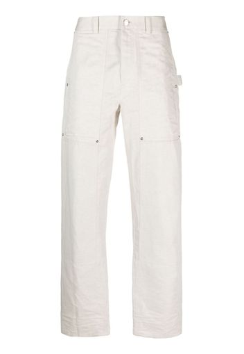 Helmut Lang Carpenter straight-leg trousers - Toni neutri