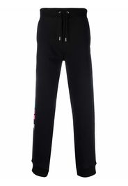 Helmut Lang Pantaloni sportivi con logo 3D - Nero