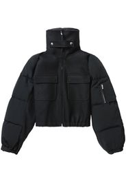 Helmut Lang hybrid bomber jacket - Nero