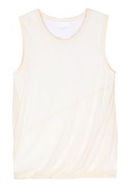 Helmut Lang Bubble cotton tank top - Toni neutri