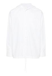 Helmut Lang Camicia con cappuccio - Bianco