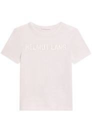 Helmut Lang logo-embroidered T-shirt - Bianco