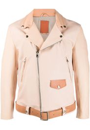 Hender Scheme belt-detail leather jacket - Toni neutri