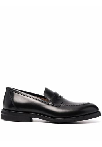 Henderson Baracco slip-on leather loafers - Nero