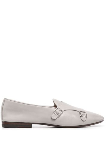 Henderson Baracco buckle-detail leather loafers - Grigio