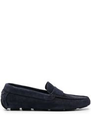 Henderson Baracco Monaco suede driving shoes - Blu