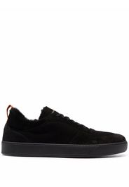 Henderson Baracco almond toe lace-up sneakers - Nero