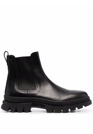 Henderson Baracco ridged leather ankle boots - Nero