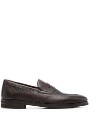 Henderson Baracco leather Penny loafers - Marrone