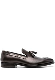 Henderson Baracco tassel-embellished almond-toe loafers - Marrone