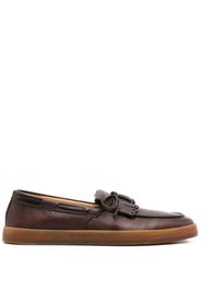 Henderson Baracco Idra leather loafers - Marrone