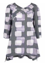 HENRIK VIBSKOV Flux printed blouse - Grigio