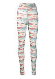 Henrik Vibskov Leggings con stampa - Toni neutri