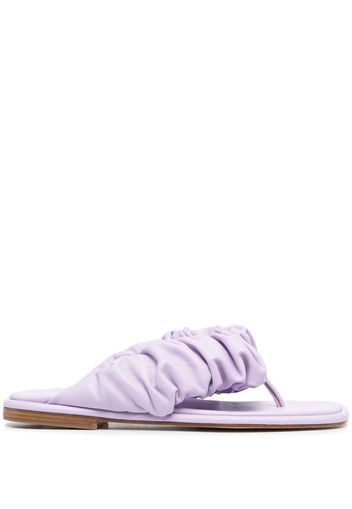 Hereu ruched thong sandals - Viola