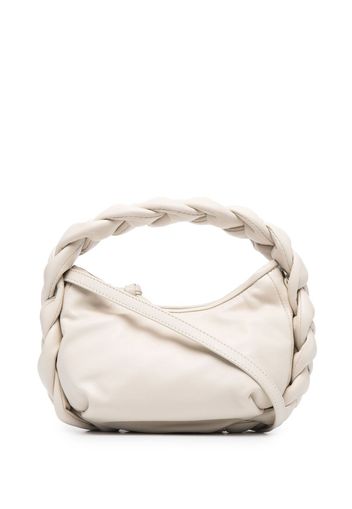 Hereu braided handle tote bag - Toni neutri