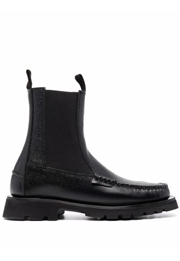 Hereu pebbled-effect ankle boots - Nero