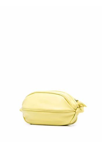 Hereu Borsa a spalla con zip - Giallo