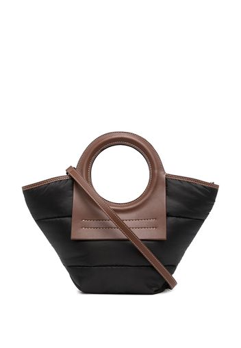 Hereu mini Cala padded tote bag - Nero