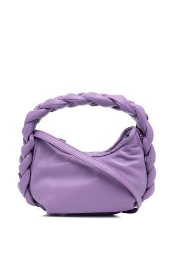 Hereu mini Espiga braided-handle tote bag - Viola