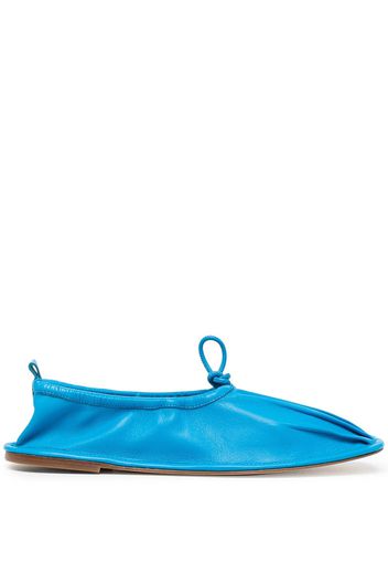 Hereu drawstring ballerina shoes - Blu