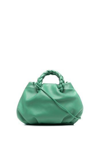 Hereu Bombom braided tote bag - Verde