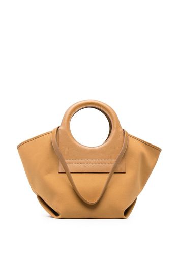 Hereu Cala canvas tote bag - Giallo