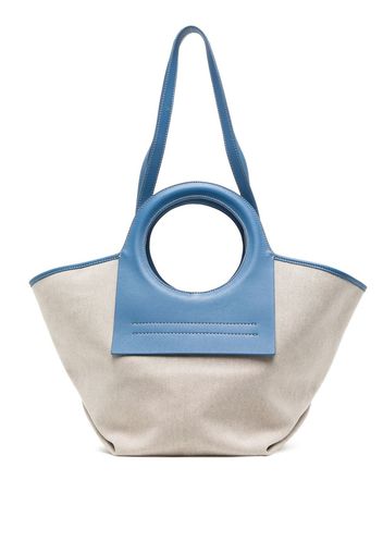 Hereu Cala trapeze-shaped tote bag - Toni neutri