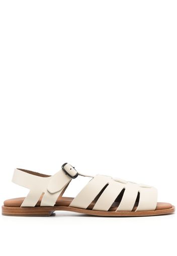 Hereu cut-out detail open-toe sandals - Toni neutri