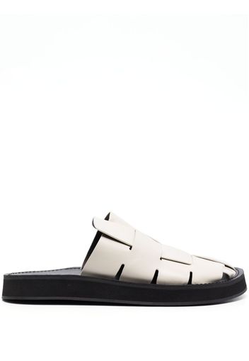 Hereu interwoven-design leather sandals - Bianco