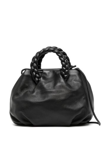 Hereu medium Bombon leather tote bag - Nero