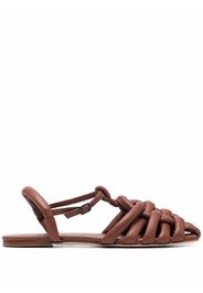 Hereu Cabersa interwoven sandals - Marrone