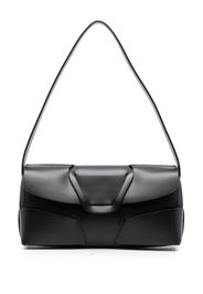 Hereu Mabra leather shoulder bag - Nero