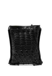 Hereu Trena leather crossbody bag - Nero