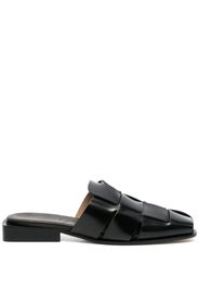 Hereu Coraia leather mule - Nero