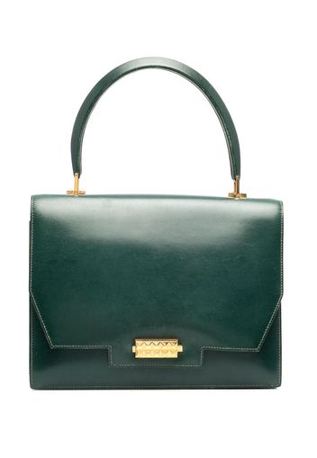 Hermès Borsa tote in pelle 1957 Pre-owned Medor - Verde