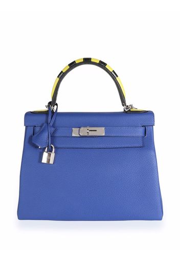 Hermès Borsa Kelly 28 Retourne 2way edizione limitata tote Pre-owned - Blu