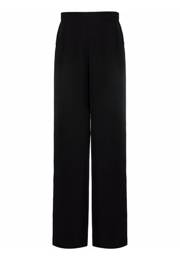 Hermès 1990s pre-owned high-waisted straight-leg trousers - Nero